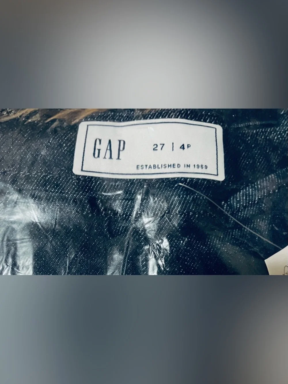 Gap Denim Tulip Midi Skirt/Dark Blue Wash: Size 4 Petite